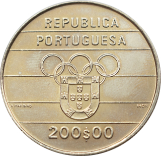 Portugalsko 200 Escudos 1992
