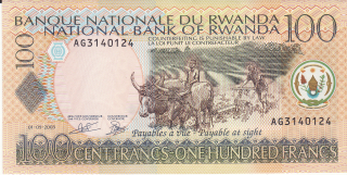 Rwanda 100 Francs 2003