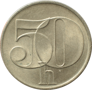 ČSFR 50 Halier 1991