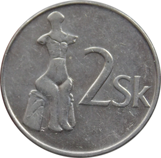 Slovensko 2 Koruny 1993