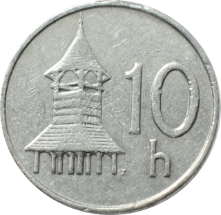 Slovensko 10 Halierov 1999