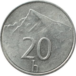Slovensko 20 Halierov 2000