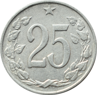 ČSSR 25 Halier 1963