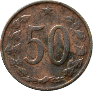 ČSSR 50 Halier 1970