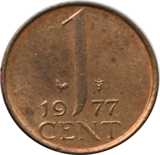 Holandsko 1 Cent 1977