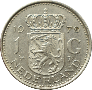 Holandsko 1 Gulden 1979