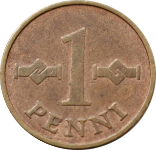 Fínsko 1 Penni 1963
