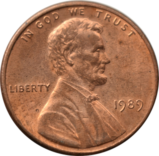 Spojené štáty 1 Cent 1989