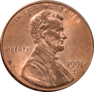 Spojené štáty 1 Cent 1996 D