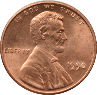 Spojené štáty 1 Cent 1990