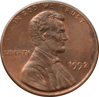 Spojené štáty 1 Cent 1992