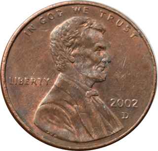 Spojené štáty 1 Cent 2002 D