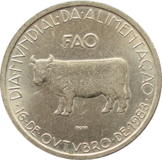 Portugalsko 5 Escudos 1983 FAO
