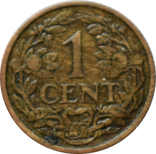 Holandsko 1 Cent 1917