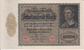 Nemecko 10 000 Mark 1922