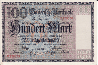 Nemecko 500 Mark 1922