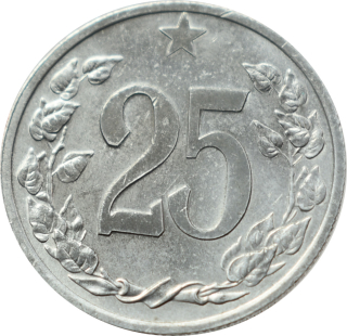 ČSR 25 Halier 1953