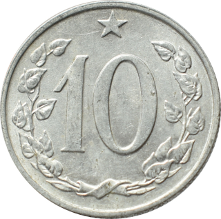ČSSR 10 Halier 1970