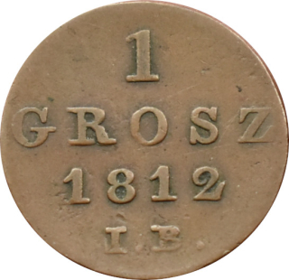 Poľsko 1 Grosz 1812 I.B.