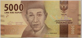 Indonézia 5000 Rupia 2016