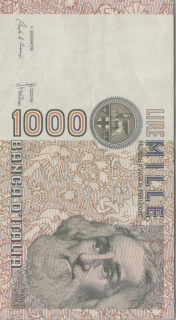 Taliansko 1000 Lire 1982