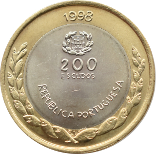 Portugalsko 200 Escudos 1998