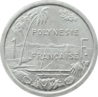 Francúzska Polynézia 1 Franc 1996