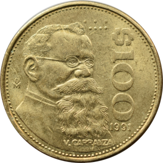 Mexiko 100 Pesos 1991