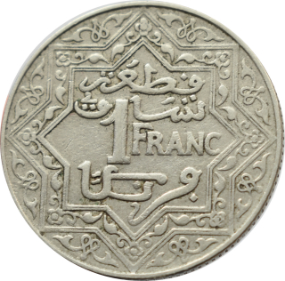 Maroko 1 Franc 1921