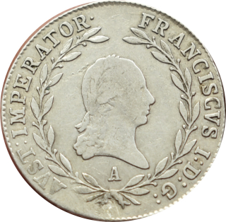 František I. 20 Kreutzer 1814 A
