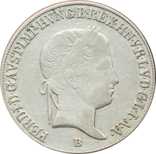 Ferdinand V. 20 Kreutzer 1843 B