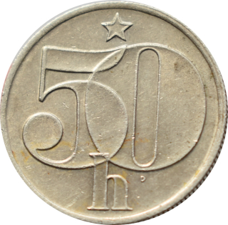 ČSSR 50 Halier 1987