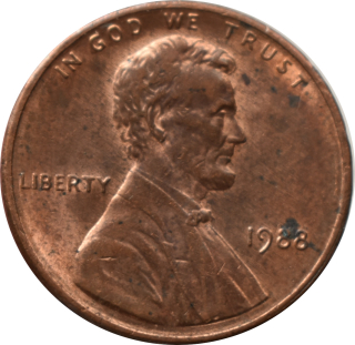 Spojené štáty 1 Cent 1988