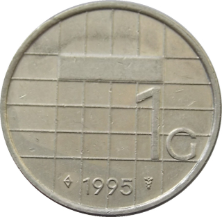 Holandsko 1 Gulden 1995