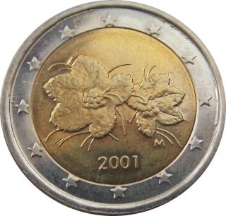 Fínsko 2 Euro 2001