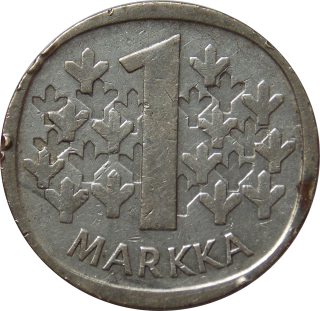 Fínsko 1 Markka 1965