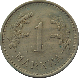 Fínsko 1 Markka 1938
