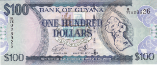 Guyana 100 Dollars 2012